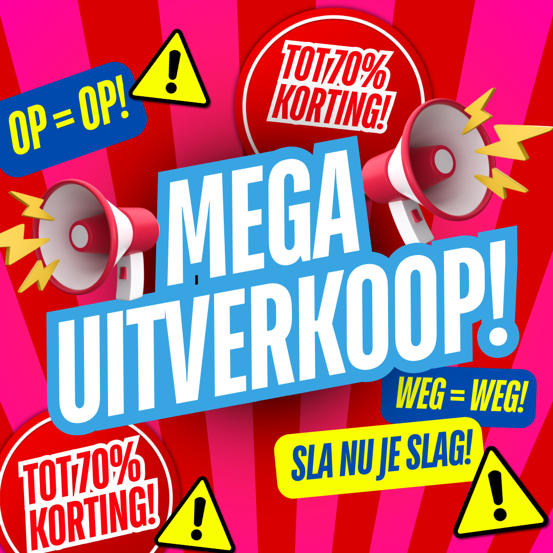 MEGA Uitverkoop!
